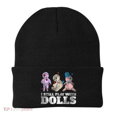 Scary Witch Voodoo Doll Gift Funny Halloween Beanie