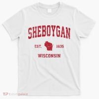 Sheboygan Wisconsin Wi Vintage Sports T-Shirt thumb 0
