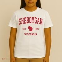 Sheboygan Wisconsin Wi Vintage Sports T-Shirt thumb 4