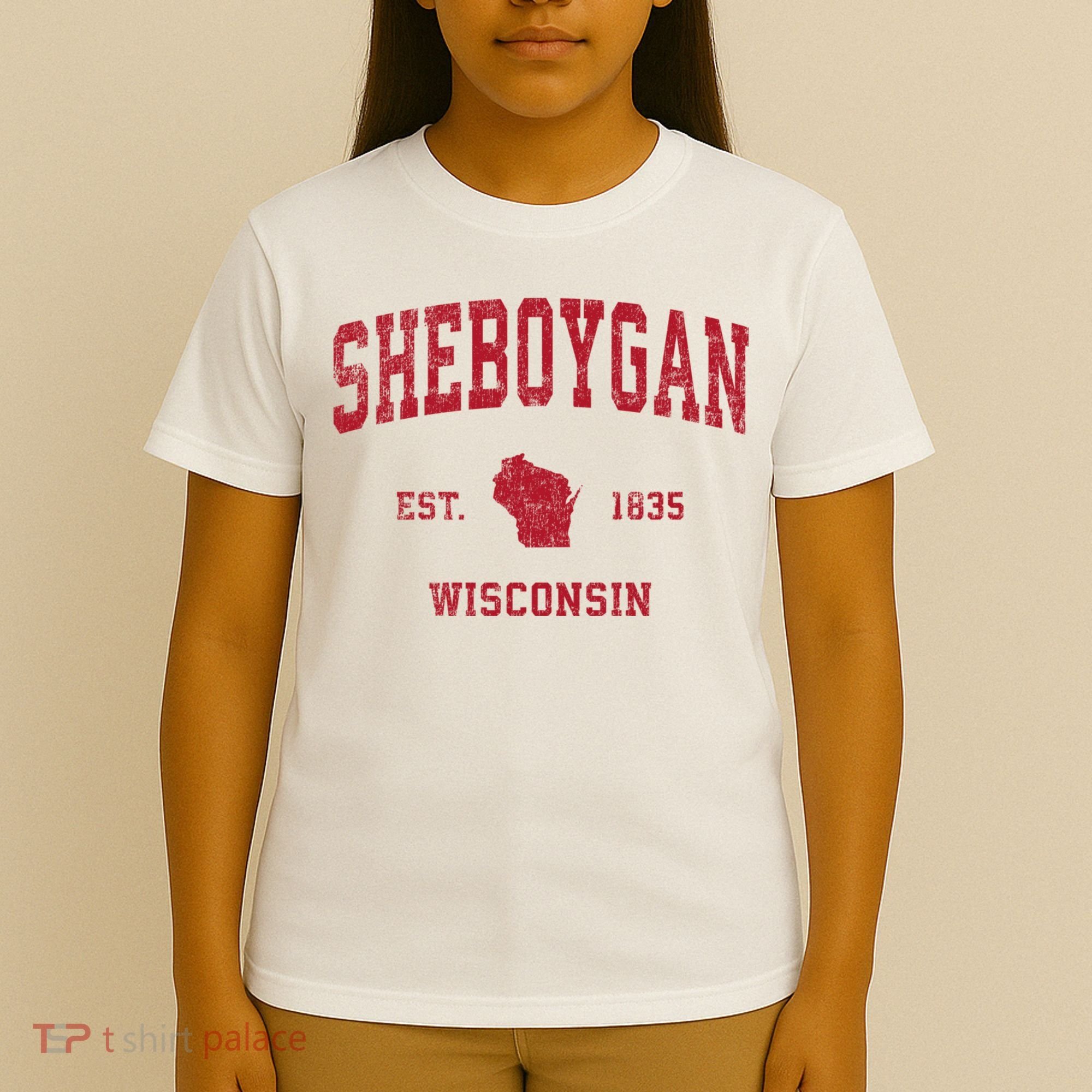 Sheboygan Wisconsin Wi Vintage Sports T-Shirt
