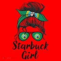 Starbuck Washington Women Girl Santa Hat thumb 1