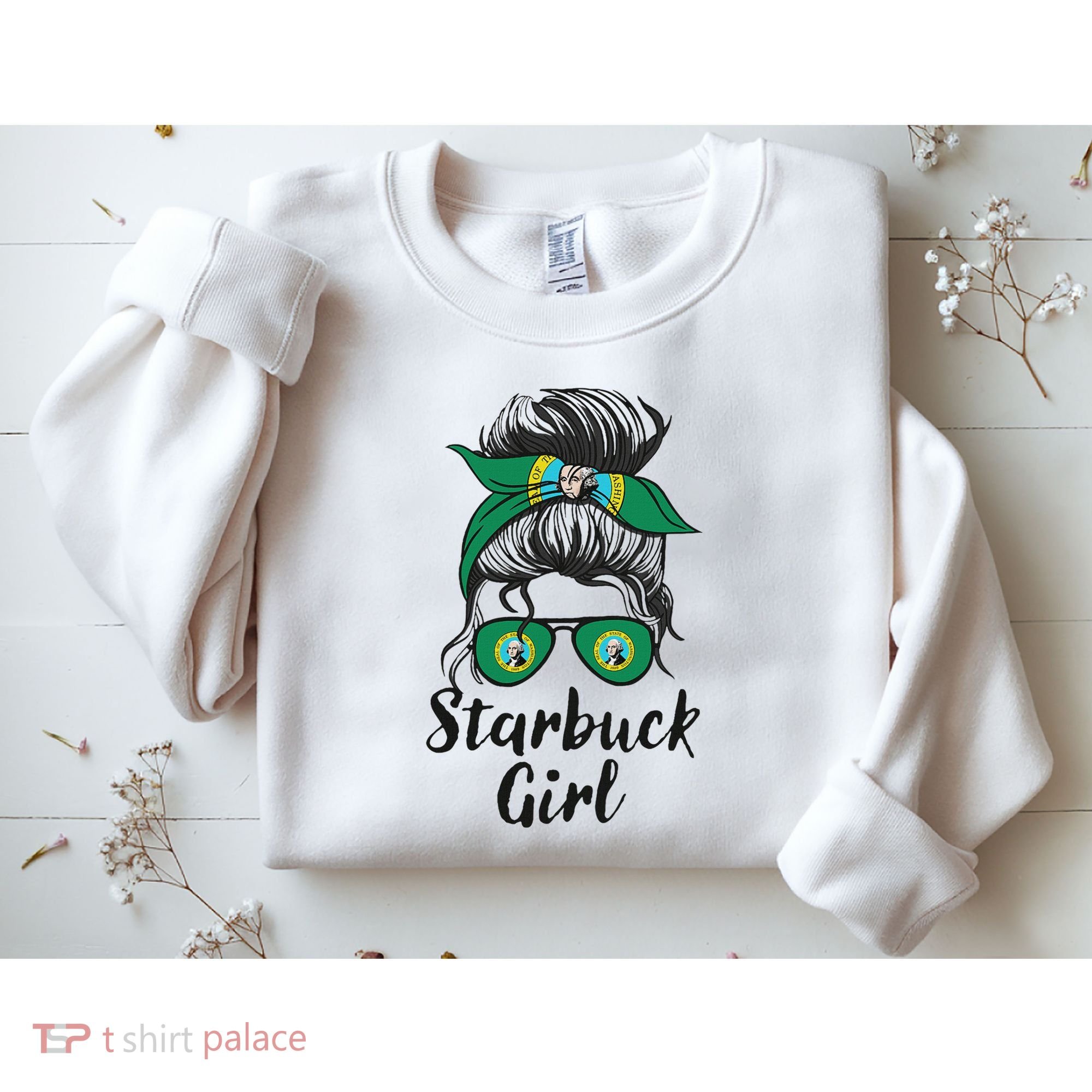 Starbuck Washington Women Girl Sweatshirt