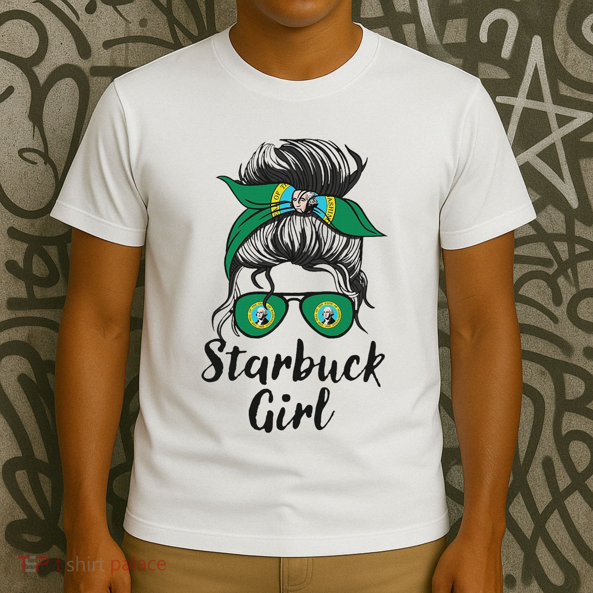 Starbuck Washington Women Girl T-Shirt