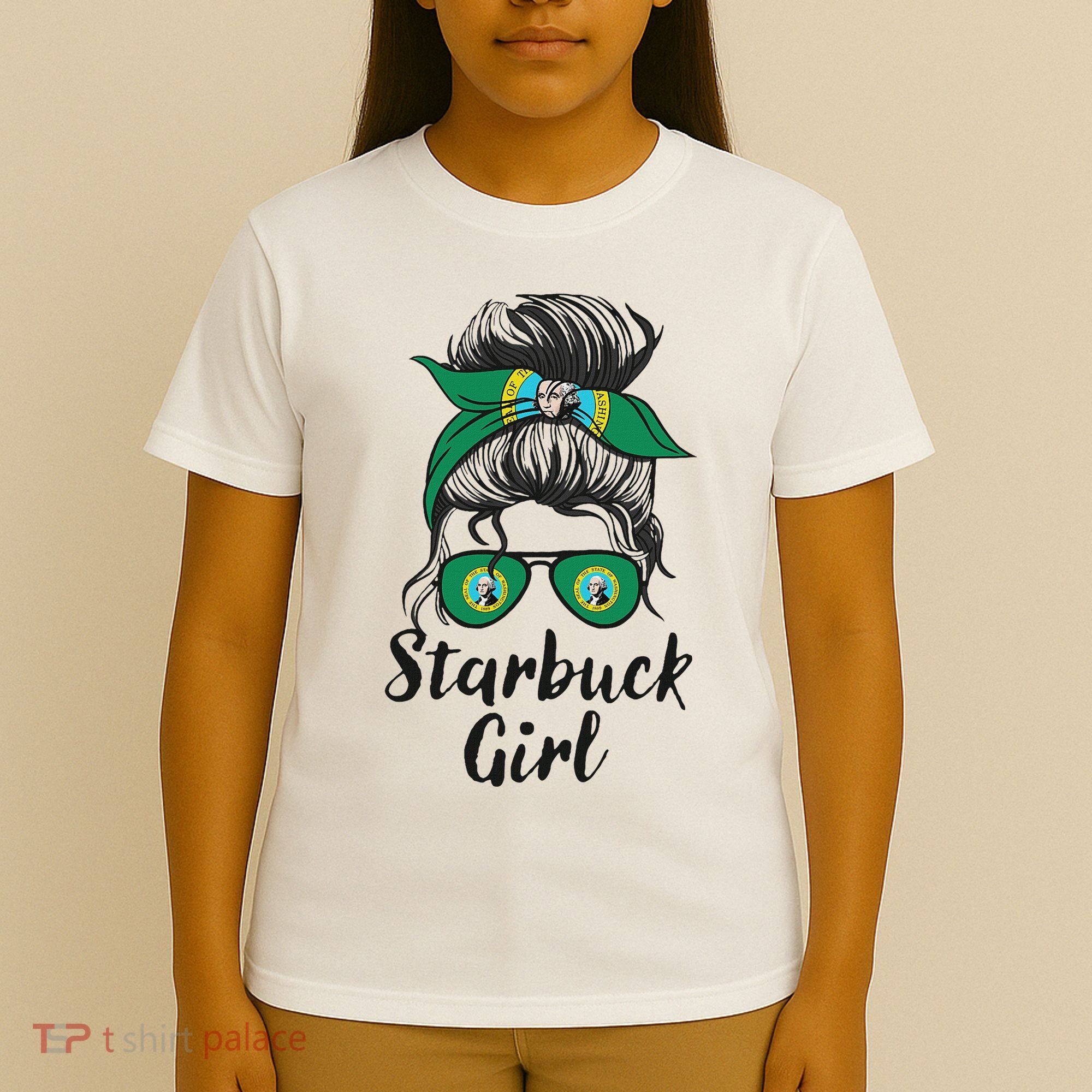 Starbuck Washington Women Girl T-Shirt