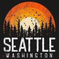Seattle Washington Wa Retro Vintage 70s 80s 90s Gift T-Shirt thumb 7
