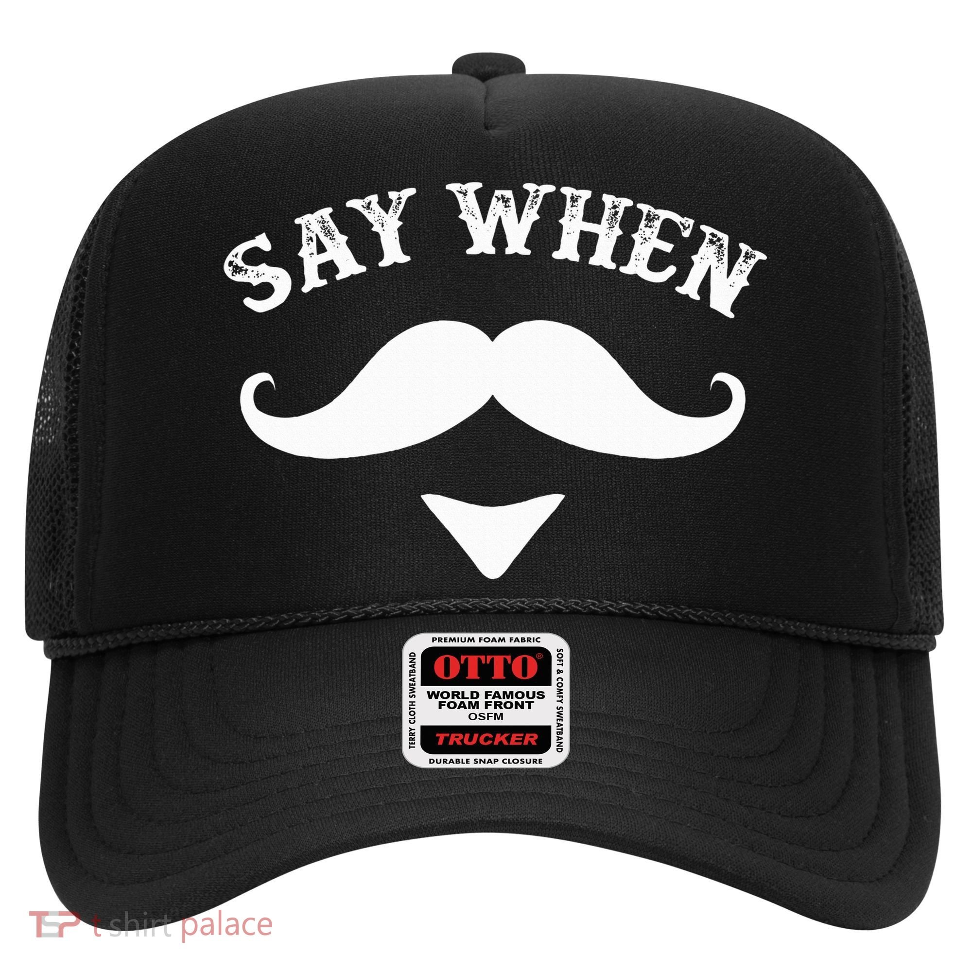 Say When Western Doc Holiday With Moustache Hat
