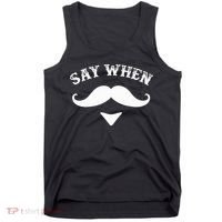 Say When Western Doc Holiday With Moustache Tank Top thumb 0