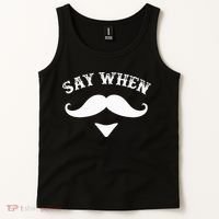 Say When Western Doc Holiday With Moustache Tank Top thumb 2