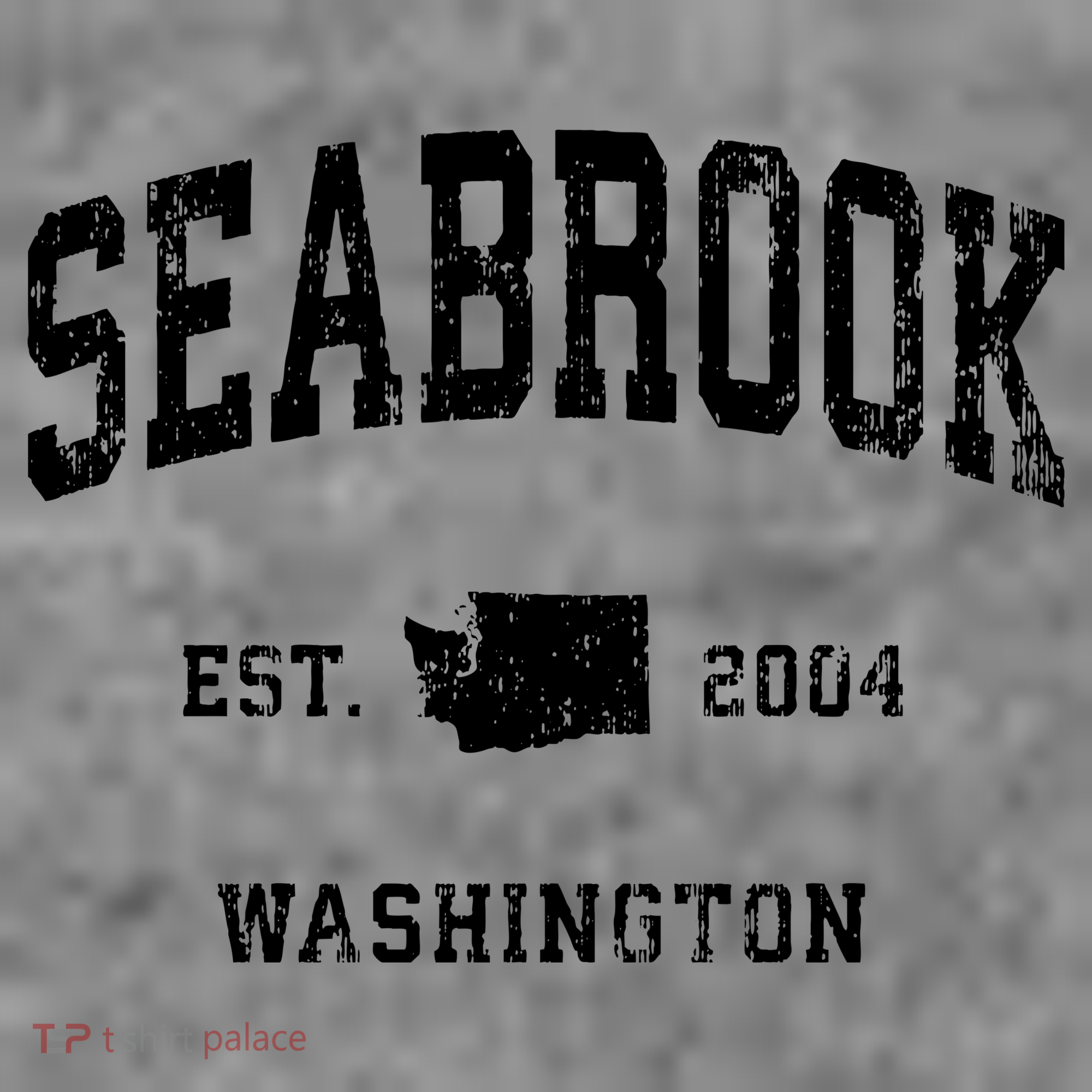 Seabrook Washington Wa Vintage Athletic Sports T-Shirt