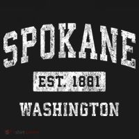 Spokane Washington Wa Vintage Sports T-Shirt thumb 7