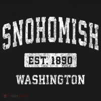 Snohomish Washington Wa Vintage Sports Established T-Shirt thumb 7