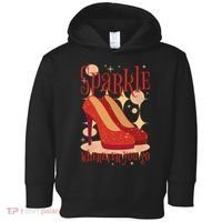 Sparkle Wherever You Go Red Heels Gift For Her Toddler Hoodie thumb 0