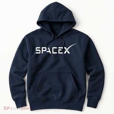 Space X Classic Logo Hoodie