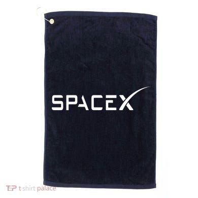 Space X Classic Logo Golf Towel