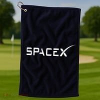 Space X Classic Logo Golf Towel thumb 1