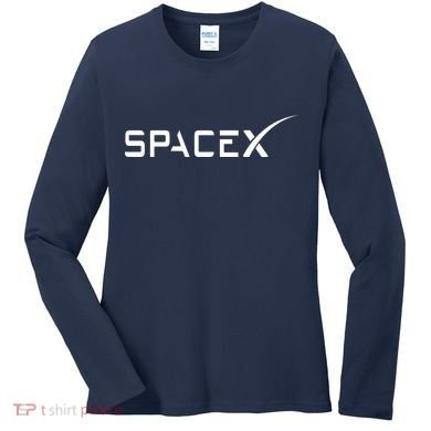 Space X Classic Logo Women's Long Sleeve Shirt