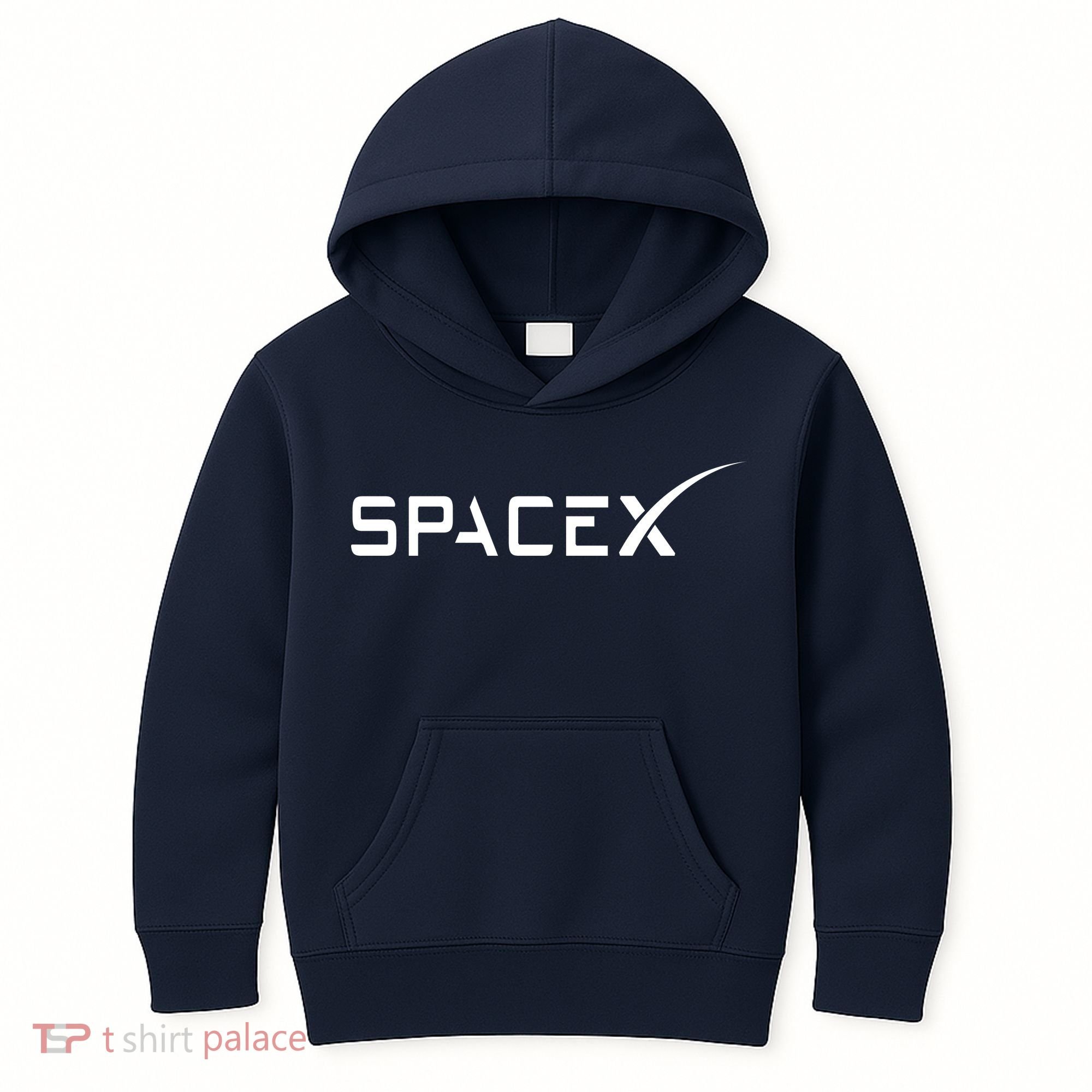 Space X Classic Logo Kids Hoodie
