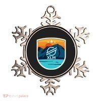 Stellar Xlm Mountain Badge Crypto Currency Sunrise Lake Gift Ornament thumb 0