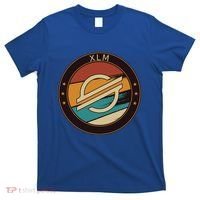 Stellar Xlm Vintage Crypto Retro Art Cryptocurrency Funny Gift T-Shirt thumb 0