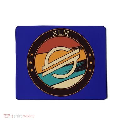 Stellar Xlm Vintage Crypto Retro Art Cryptocurrency Funny Gift Mousepad