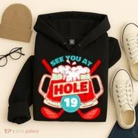See You At Hole 19 Funny Golfer Golf Golfing Hoodie thumb 4