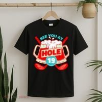 See You At Hole 19 Funny Golfer Golf Golfing T-Shirt thumb 2