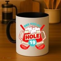 See You At Hole 19 Funny Golfer Golf Golfing Coffee Mug thumb 4