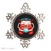 See You At Hole 19 Funny Golfer Golf Golfing Ornament thumb 0