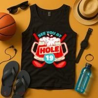 See You At Hole 19 Funny Golfer Golf Golfing Tank Top thumb 4