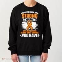 Strong You Are Ms Awareness Multiple Sclerosis Survivor Gift Women's Sweatshirt thumb 0
