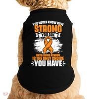 Strong You Are Ms Awareness Multiple Sclerosis Survivor Gift Doggie Tank thumb 0