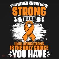 Strong You Are Ms Awareness Multiple Sclerosis Survivor Gift Doggie Tank thumb 4