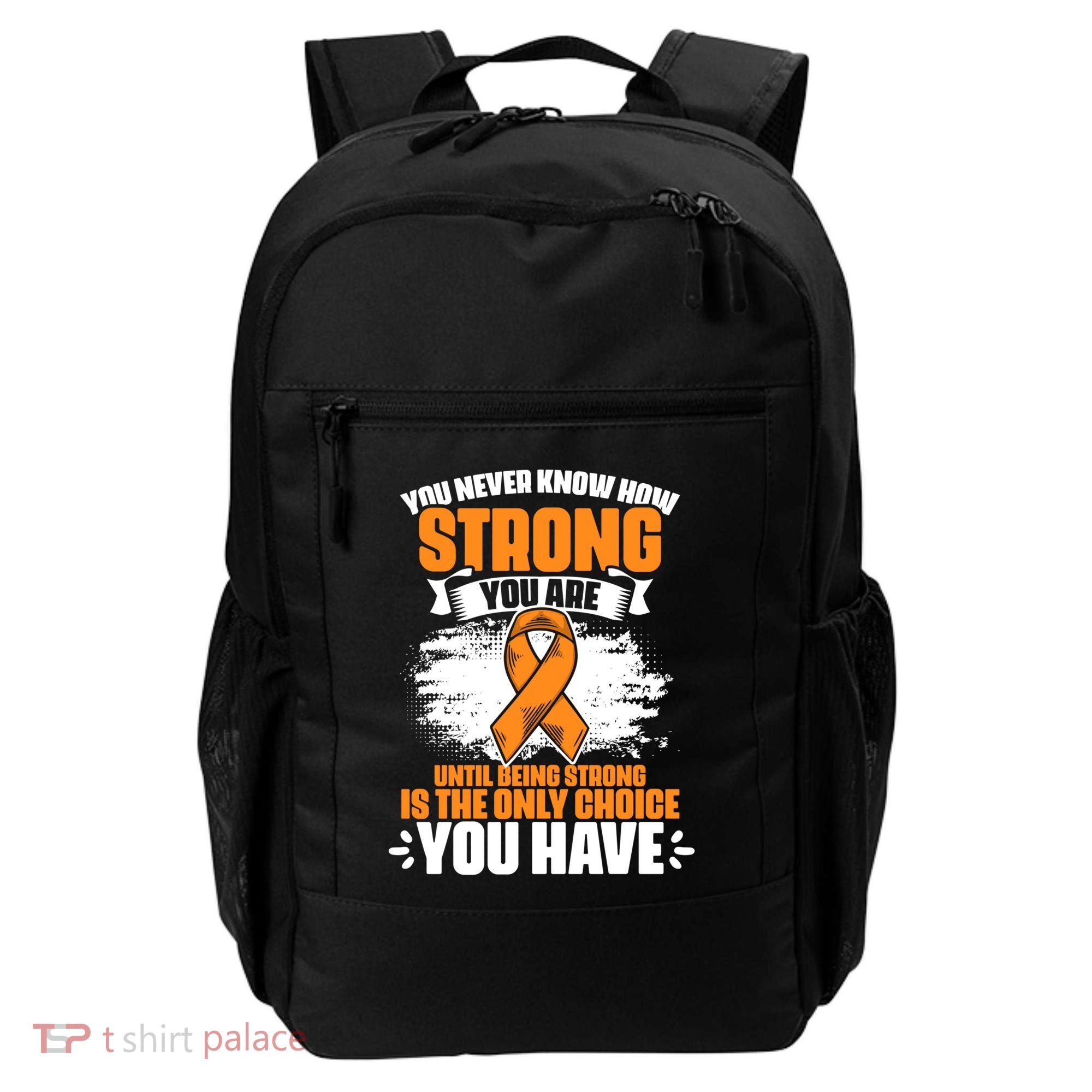 Strong You Are Ms Awareness Multiple Sclerosis Survivor Gift Backpack