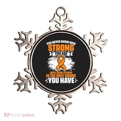 Strong You Are Ms Awareness Multiple Sclerosis Survivor Gift Ornament