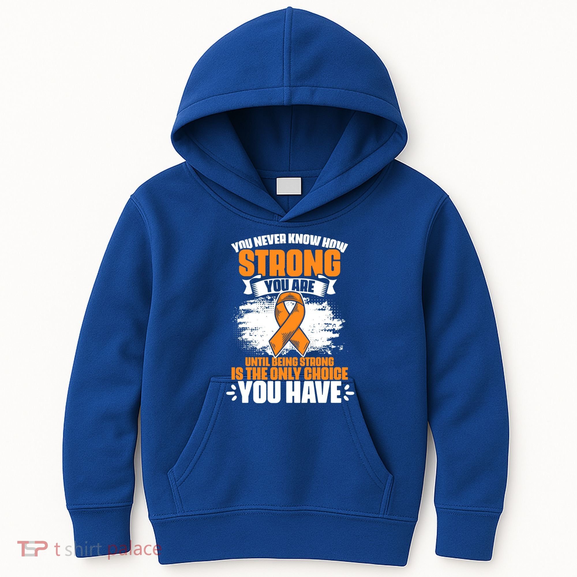 Strong You Are Ms Awareness Multiple Sclerosis Survivor Gift Kids Hoodie