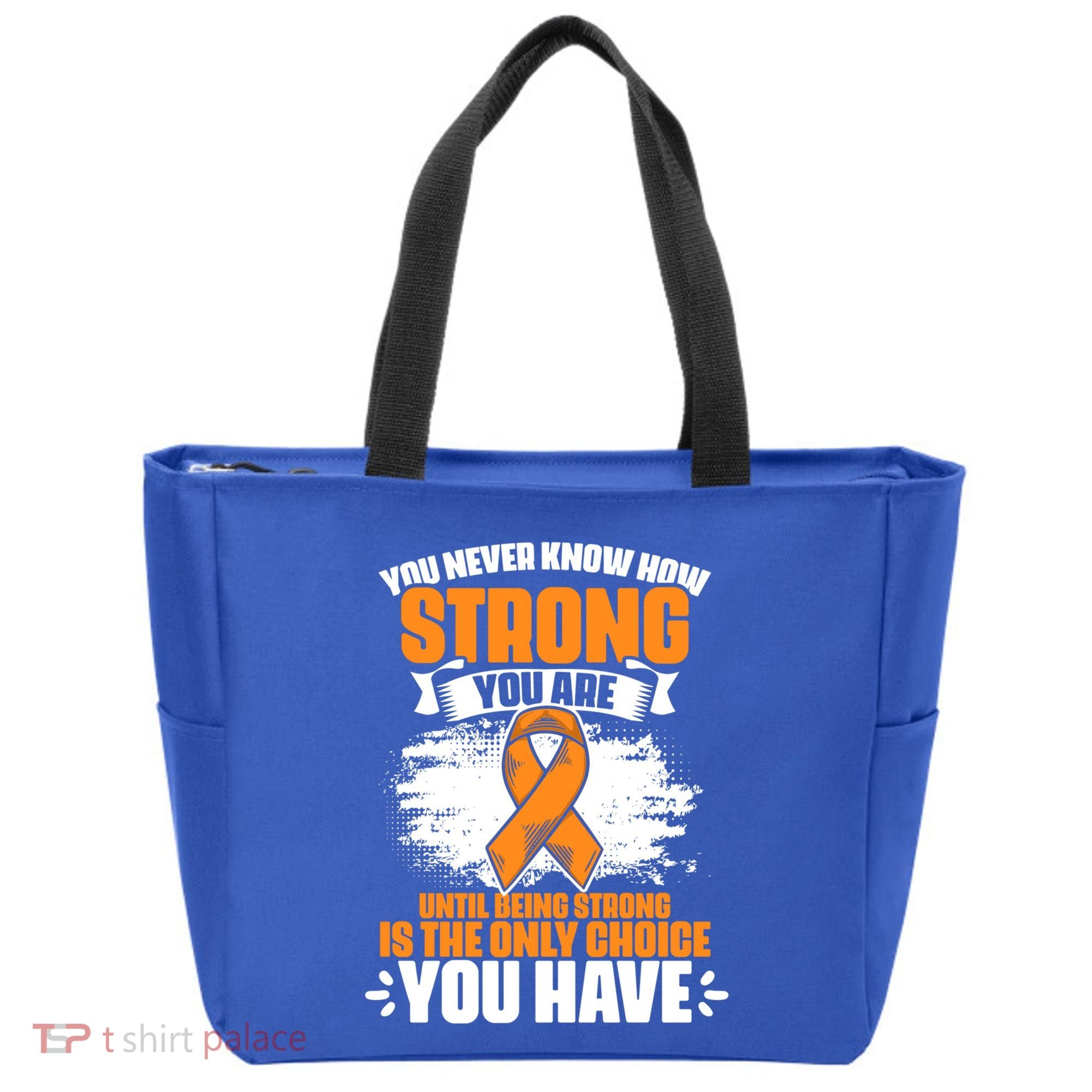 Strong You Are Ms Awareness Multiple Sclerosis Survivor Gift Tote Bag
