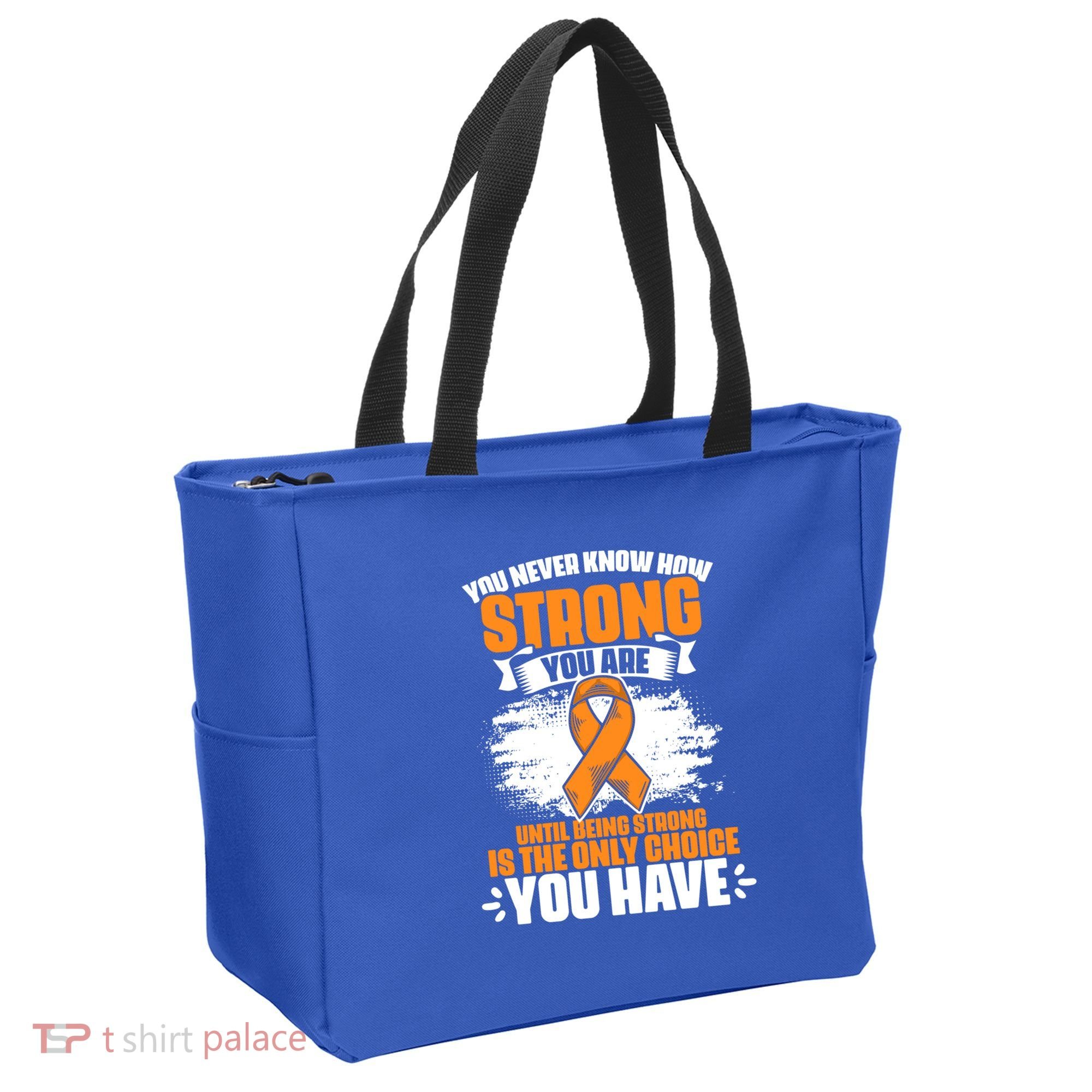 Strong You Are Ms Awareness Multiple Sclerosis Survivor Gift Tote Bag