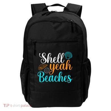 Shell Yeah Beaches Summer Vacation Tropical Cruise Backpack