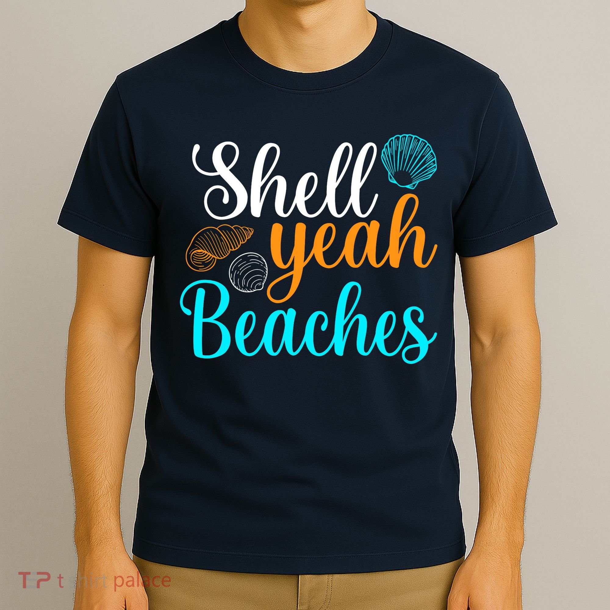 Shell Yeah Beaches Summer Vacation Tropical Cruise T-Shirt