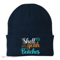 Shell Yeah Beaches Summer Vacation Tropical Cruise Beanie thumb 0
