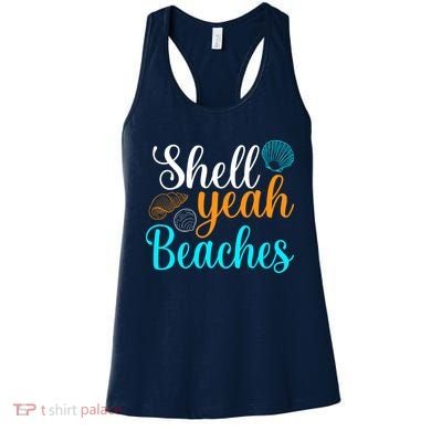 Shell Yeah Beaches Summer Vacation Tropical Cruise Women's Tank Top