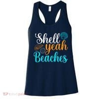 Shell Yeah Beaches Summer Vacation Tropical Cruise Women's Tank Top thumb 0