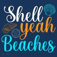 Shell Yeah Beaches Summer Vacation Tropical Cruise Women's Long Sleeve Shirt thumb 2