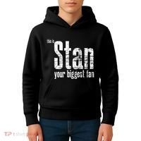 Stan Your Biggest Fan Kids Hoodie thumb 4