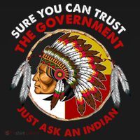 Sure You Can Trust The Government Just Ask An Indian Women's Hoodie thumb 2