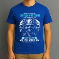 Skull You CanT Always Control Who Comes Into Your Life T-Shirt thumb 3