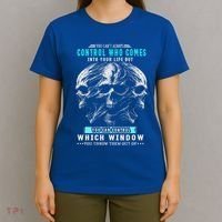 Skull You CanT Always Control Who Comes Into Your Life T-Shirt thumb 4