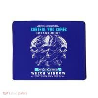Skull You CanT Always Control Who Comes Into Your Life Mousepad thumb 0