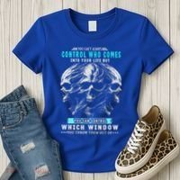 Skull You CanT Always Control Who Comes Into Your Life Women's T-Shirt thumb 3