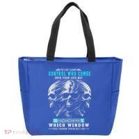 Skull You CanT Always Control Who Comes Into Your Life Tote Bag thumb 0